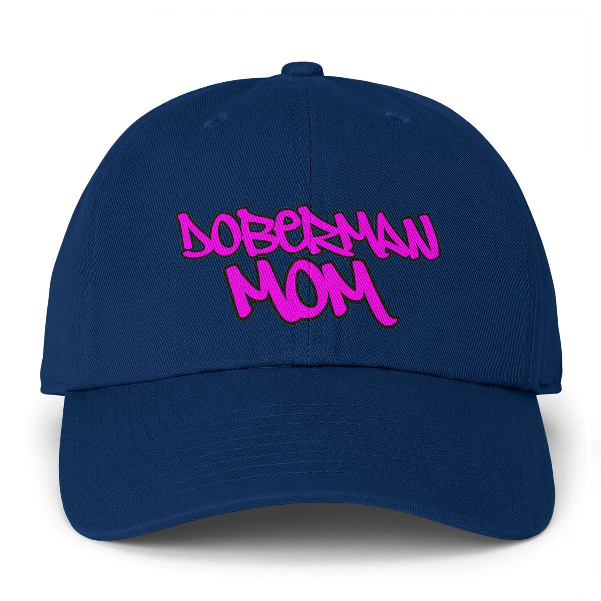 Doberman Mom 1 Graffiti Streetwear Cap