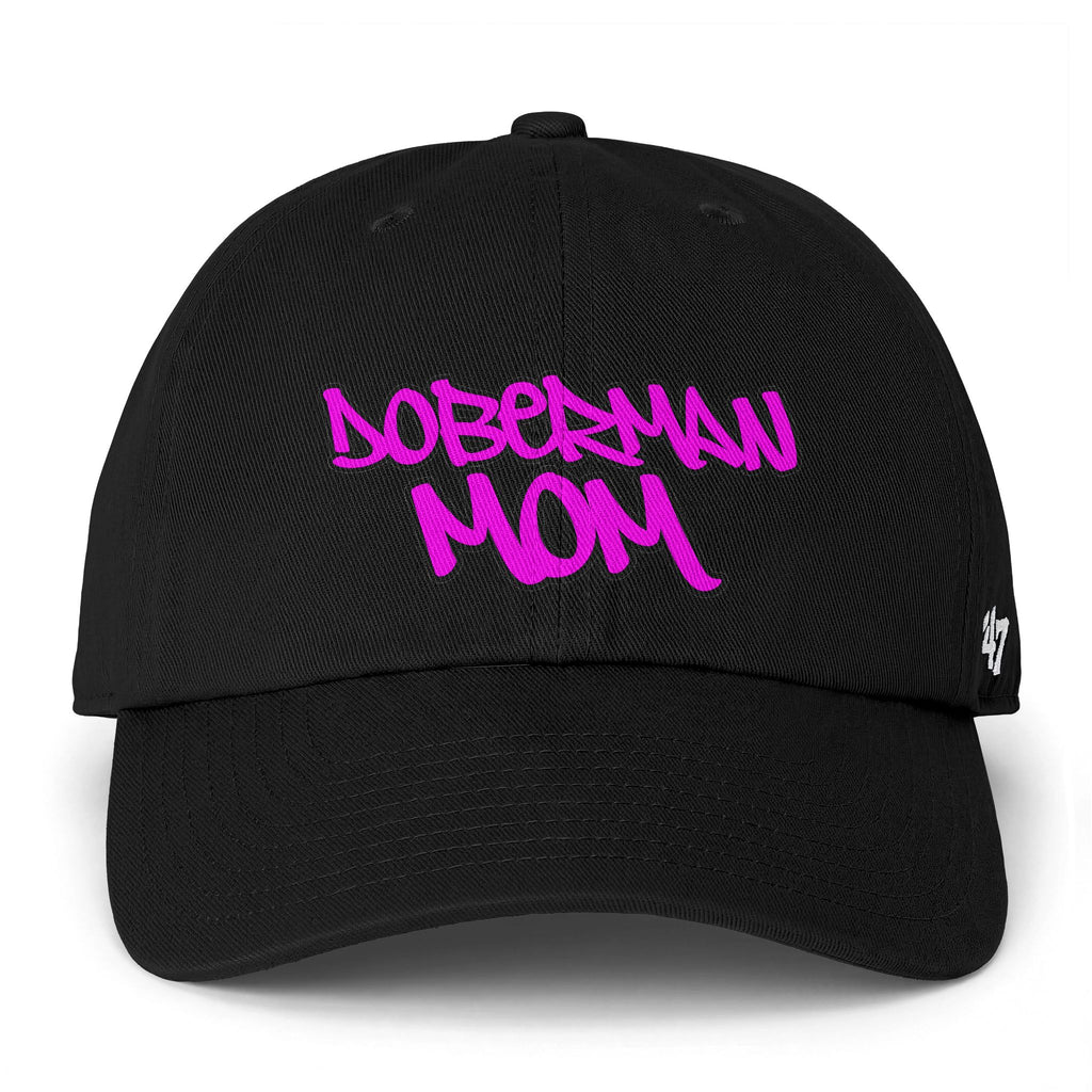 Doberman Mom 1 Graffiti Streetwear Cap