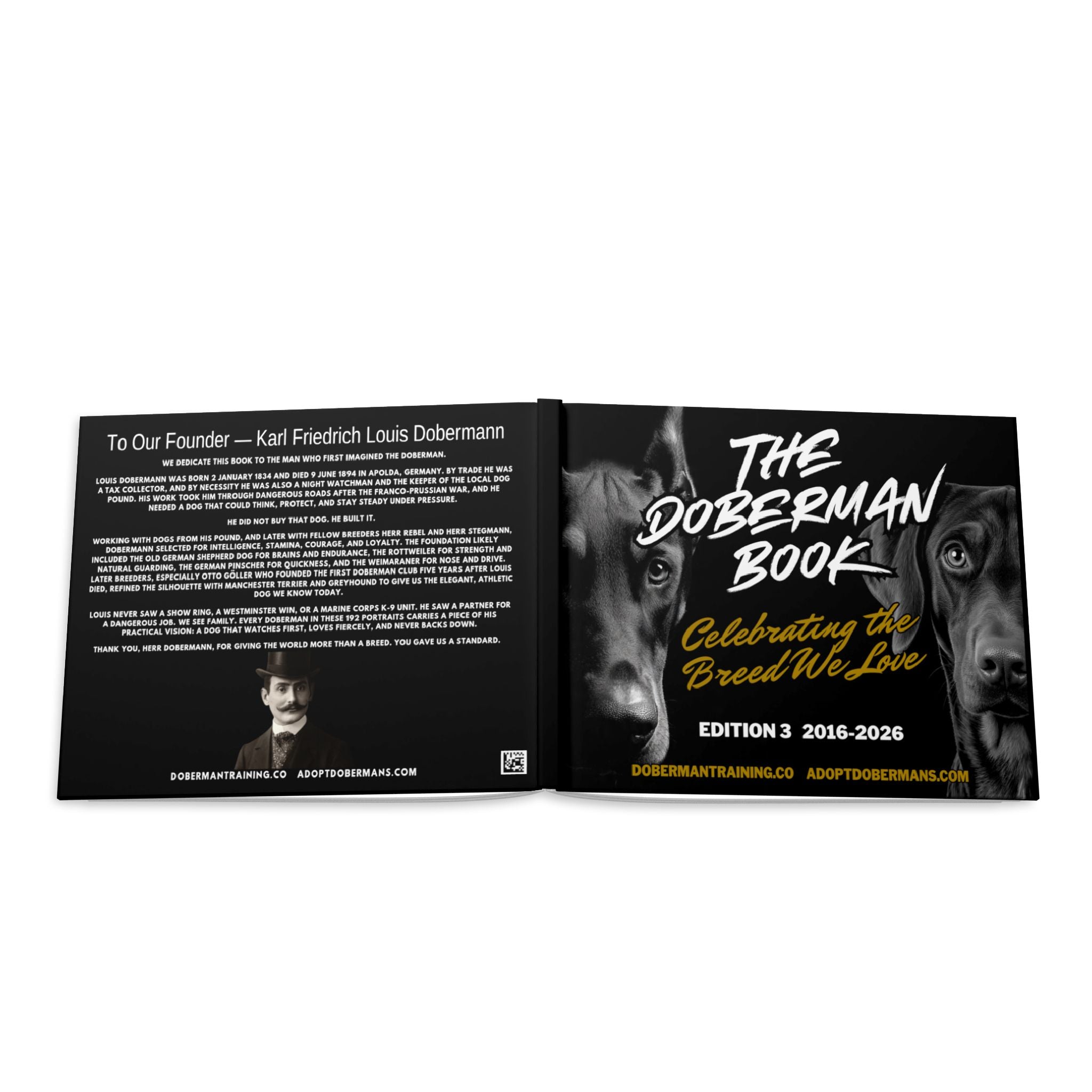 The Doberman Photo Book: Celebrating the Breed We Love (Edition 3 2016–2026)