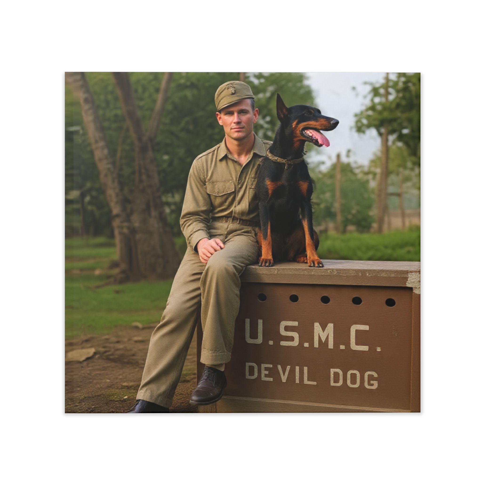 Devil Dogs: The Dobermans of WW2 Photo Book