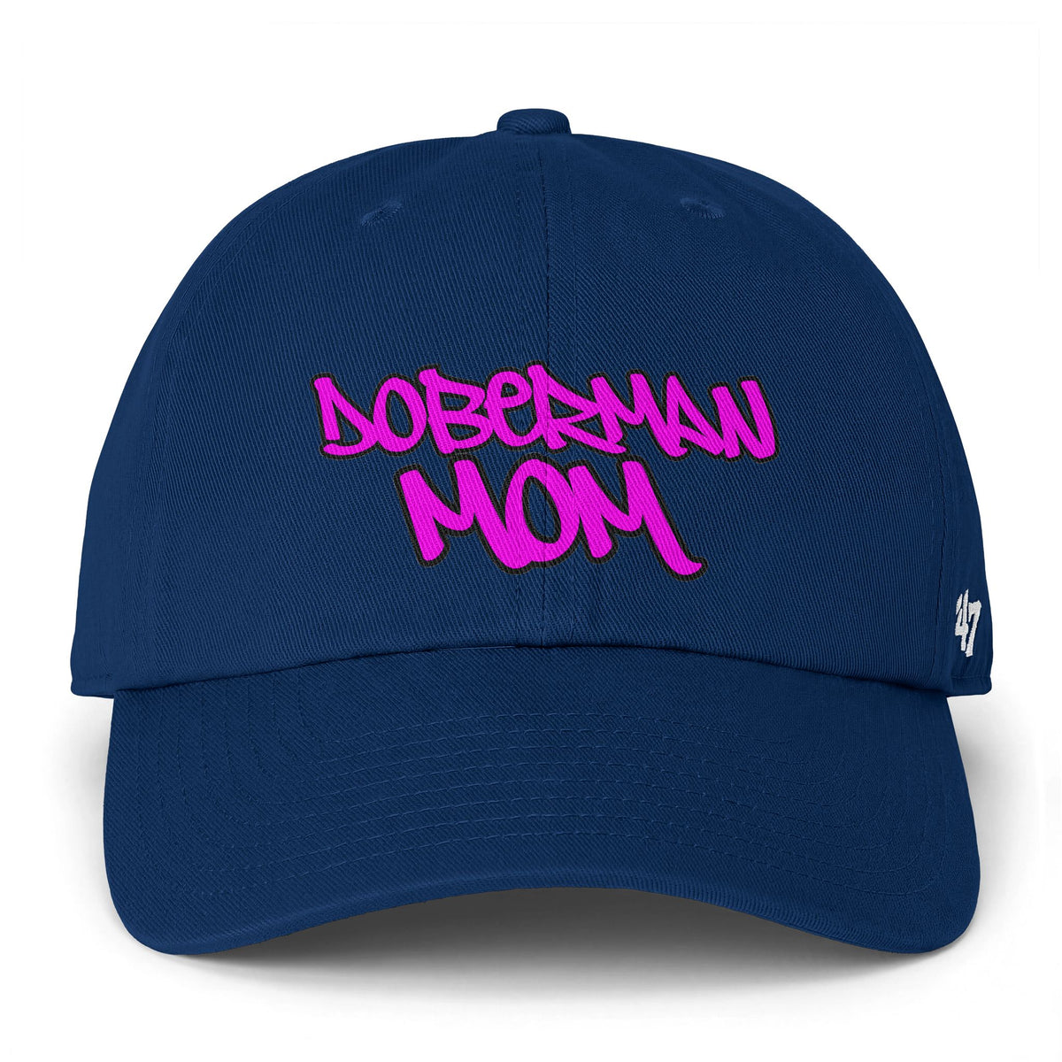 Doberman Mom 1 Graffiti Streetwear Cap