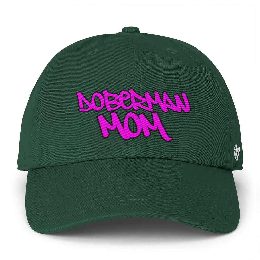 Doberman Mom 1 Graffiti Streetwear Cap