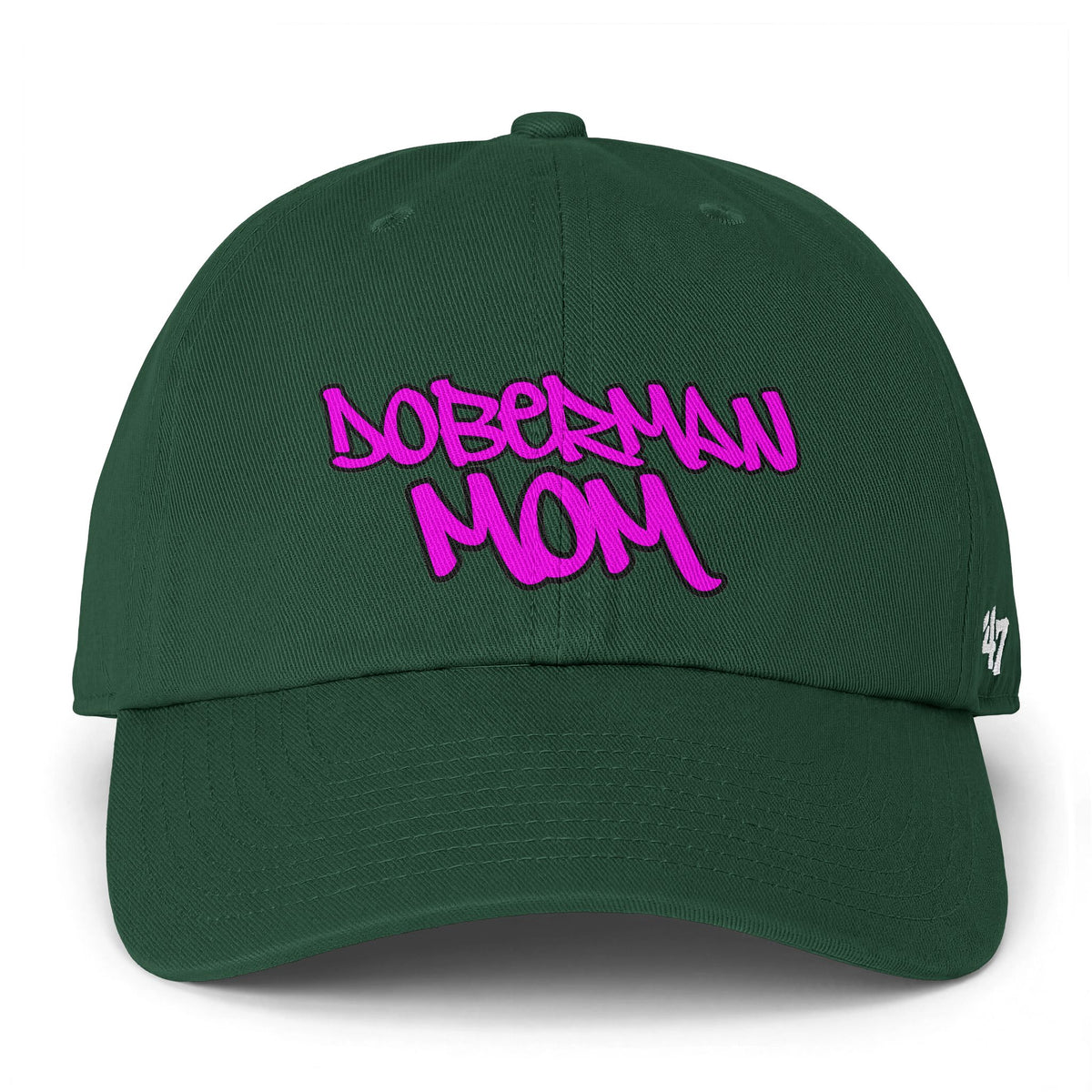 Doberman Mom 1 Graffiti Streetwear Cap