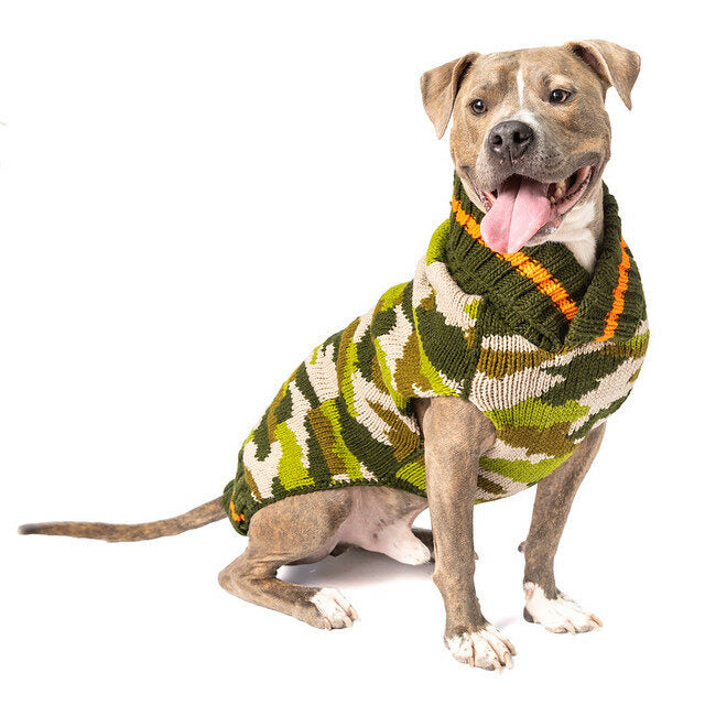 Camo Dog Sweater