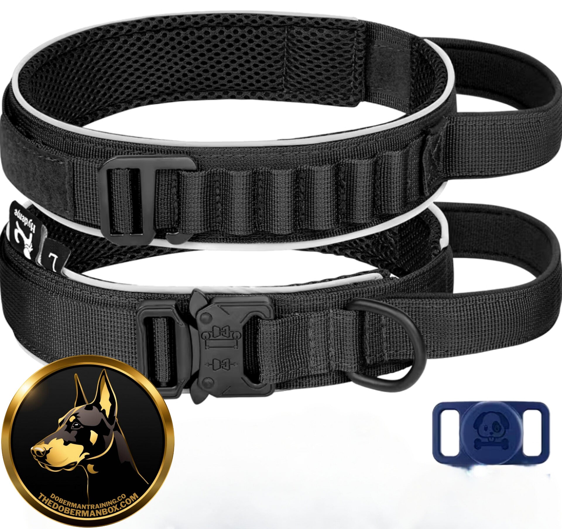 Tactical Collar and Air Tag Holder