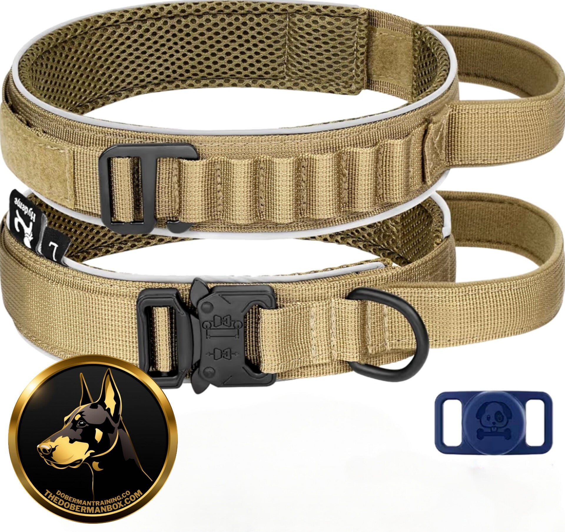 Tactical Collar and Air Tag Holder