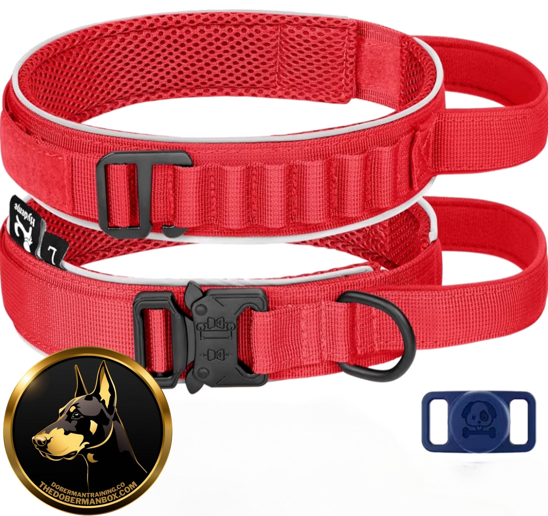 Tactical Collar and Air Tag Holder